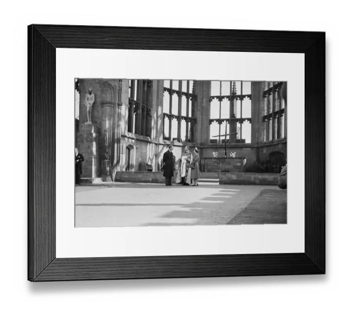 Framed Print : Planning a new Cathedral JLP01_08_045789d