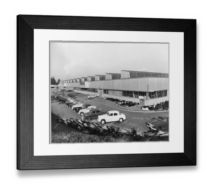 Framed Print : Rover factory JLP01_01_045_29 Framed Print : Rover factory JLP01_01_045_29