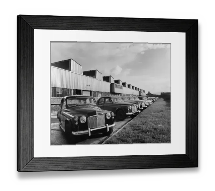Framed Print : New cars JLP01_01_045_30