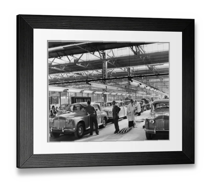 Framed Print : Rover factory JLP01_01_045_32 Framed Print : Rover factory JLP01_01_045_32