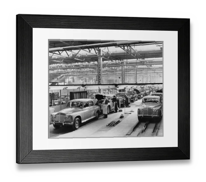 Framed Print : Rover factory JLP01_01_045_36