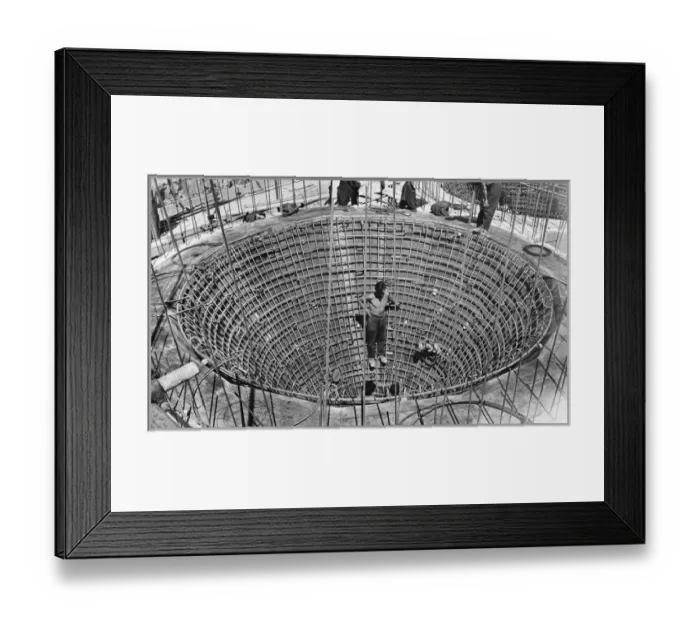 Framed Print : Constructing preliminary mixers JLP01_01_028_084