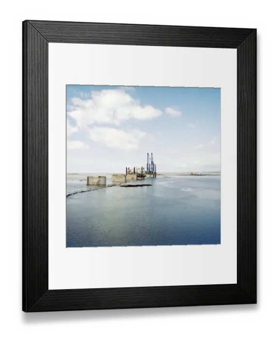 Framed Print : Concrete caissons JLP01_11_56739_03
