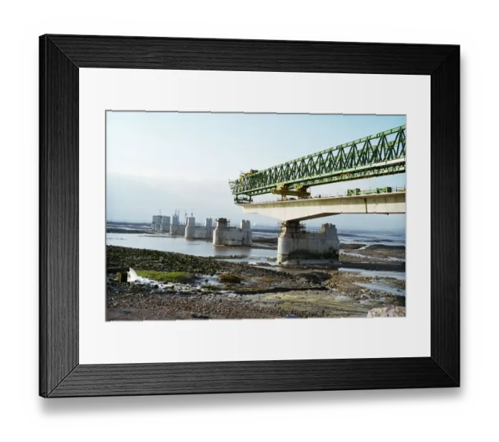Framed Print : Deck launch gantry JLP01_11_58176_03 Framed Print : Deck launch gantry JLP01_11_58176_03
