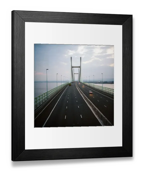 Framed Print : Second Severn Crossing JLP01_11_62047_11 Framed Print : Second Severn Crossing JLP01_11_62047_11