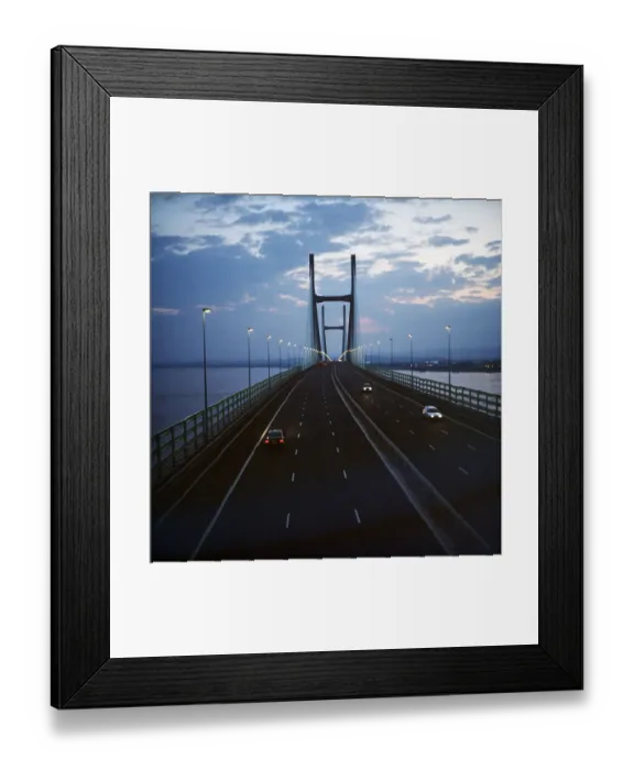 Framed Print : Second Severn Crossing JLP01_11_62048_06 Framed Print : Second Severn Crossing JLP01_11_62048_06