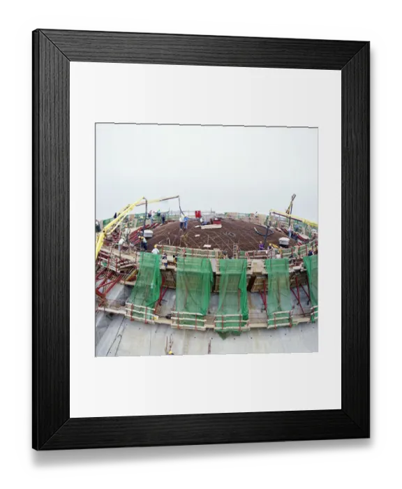 Framed Print : Reactor building JLP01_11_53920_10