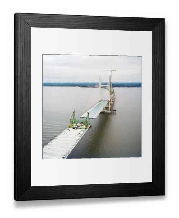 Framed Print : Joining deck units JLP01_11_60077_01