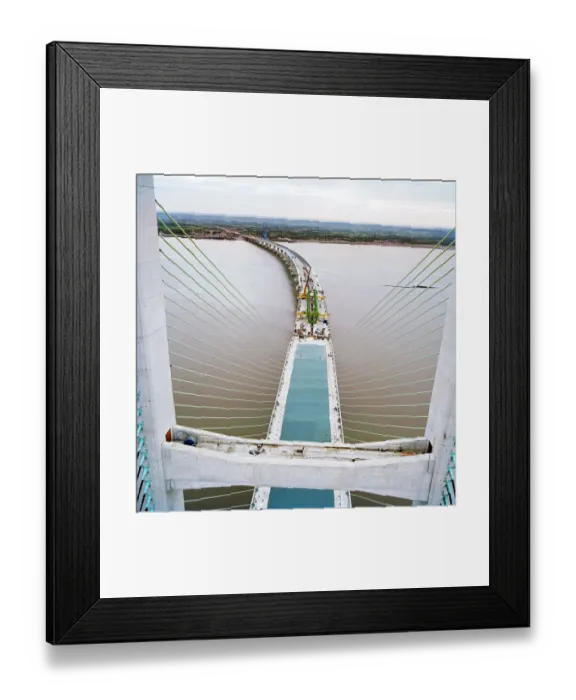 Framed Print : Joining deck units JLP01_11_60072_11