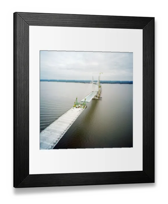 Framed Print : Joining deck units JLP01_11_60075_06