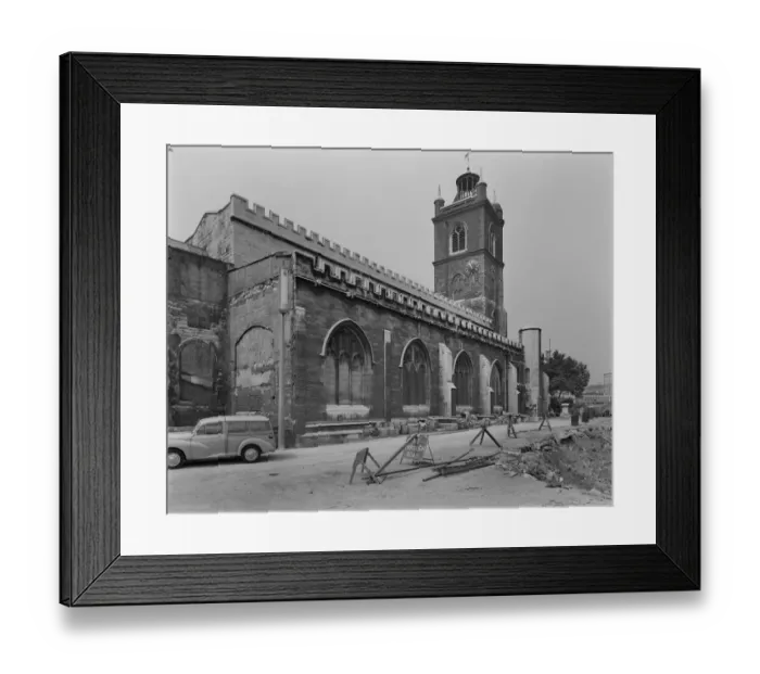 Framed Print : St Giles Cripplegate JLP01_08_068844 Framed Print : St Giles Cripplegate JLP01_08_068844