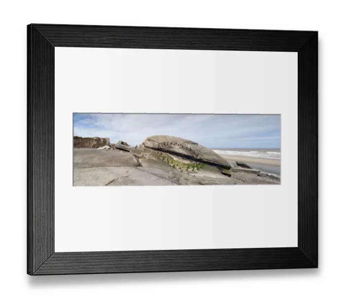 Framed Print : Coastal erosion Kilnsea DP169731