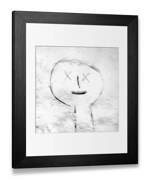 Framed Print : Snow face DP087410