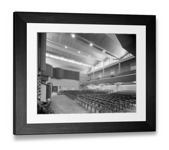 Framed Print : Baptist Chapel JLP01_08_083018