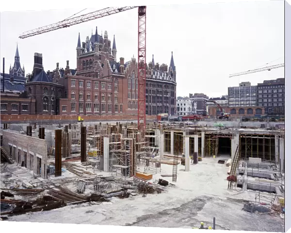 British Library under construction JLP01_10_22624
