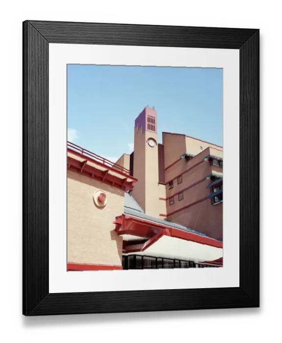 Framed Print : Clock tower JLP01_10_56690