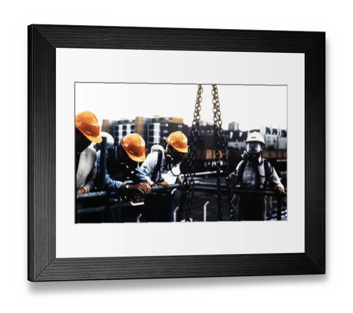 Framed Print : Breathing apparatus JLP01_14_00169