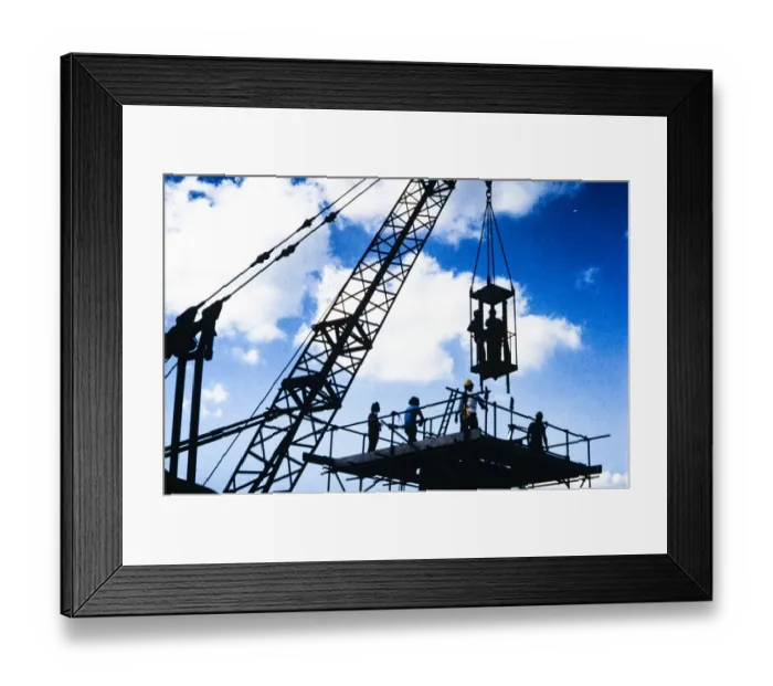 Framed Print : Silhouette JLP01_14_00175