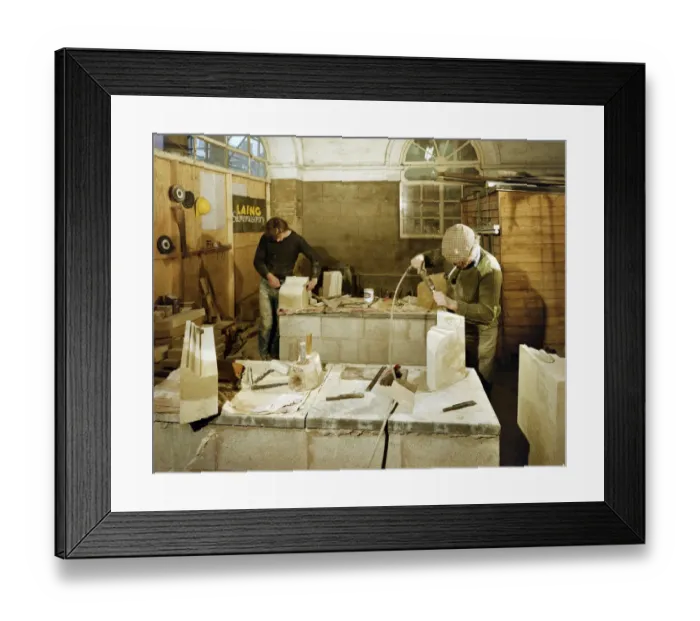 Framed Print : Buttercross renovation JLP01_10_18910