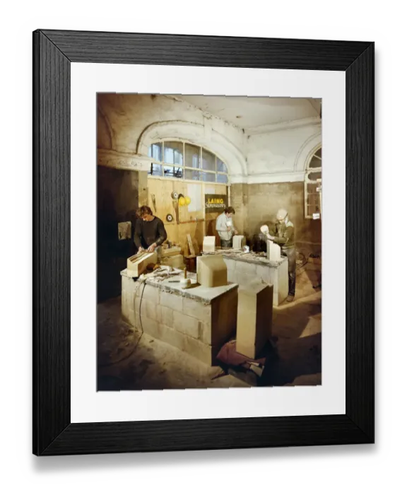 Framed Print : Buttercross renovation JLP01_10_18911