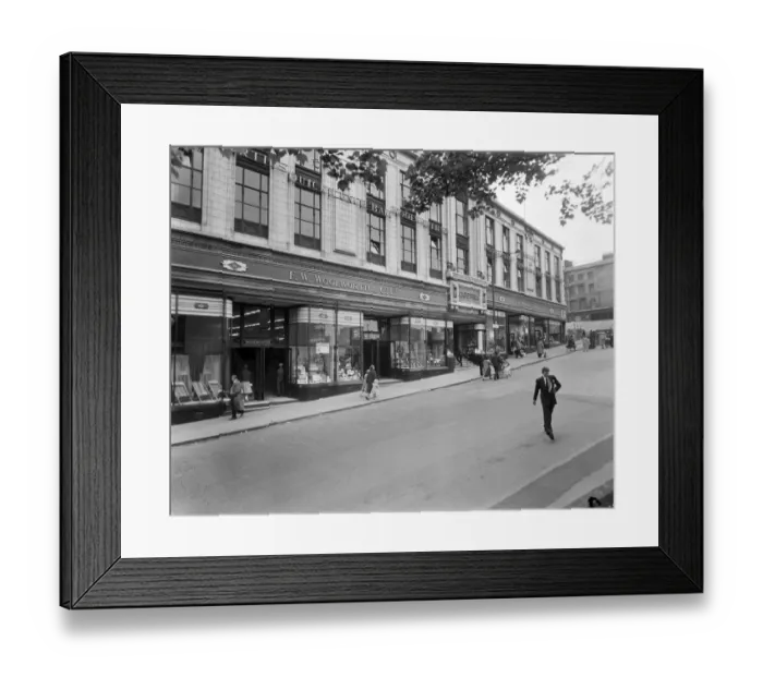 Framed Print : Woolworths JLP01_08_059912