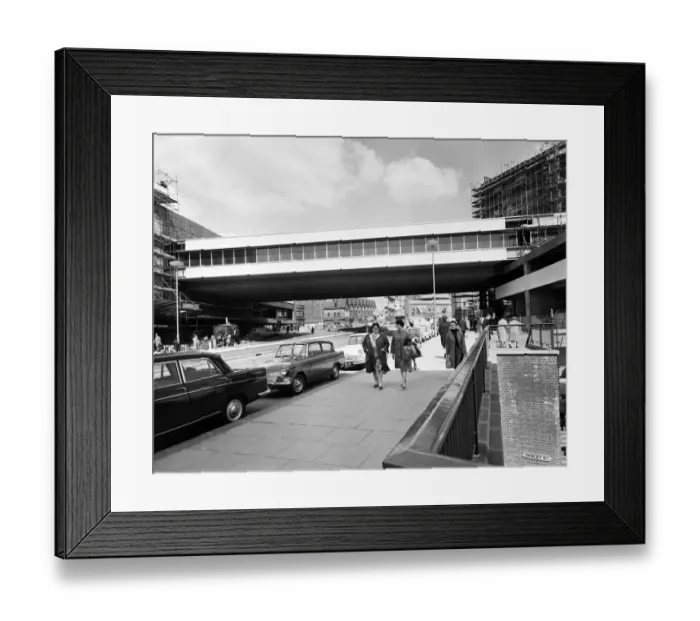 Framed Print : Bull Ring Centre JLP01_08_065314