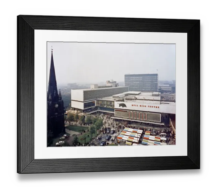 Framed Print : Bull Ring Centre JLP01_10_00149 Framed Print : Bull Ring Centre JLP01_10_00149