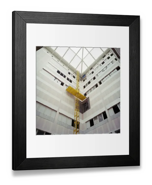 Framed Print : Fitting platform JLP01_10_50276