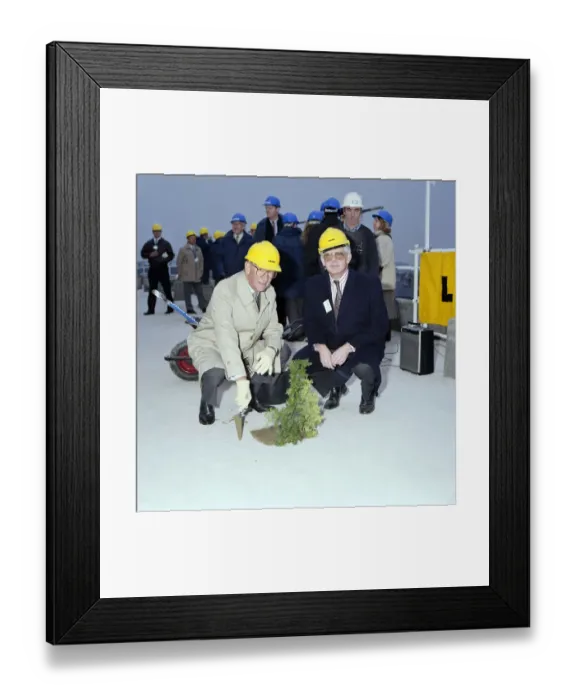 Framed Print : Topping out ceremony JLP01_11_47978_01