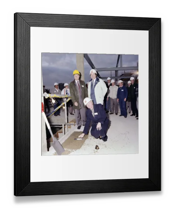 Framed Print : Topping out ceremony JLP01_11_51774_05 Framed Print : Topping out ceremony JLP01_11_51774_05