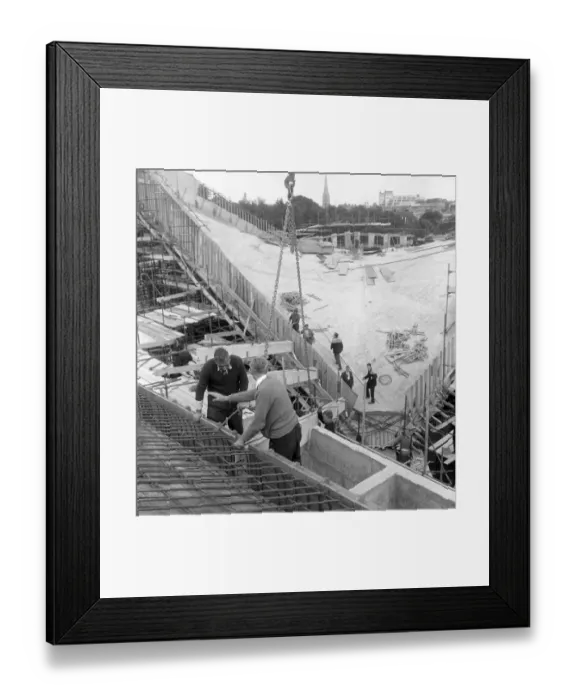Framed Print : Installing ribs JLP01_08_060838