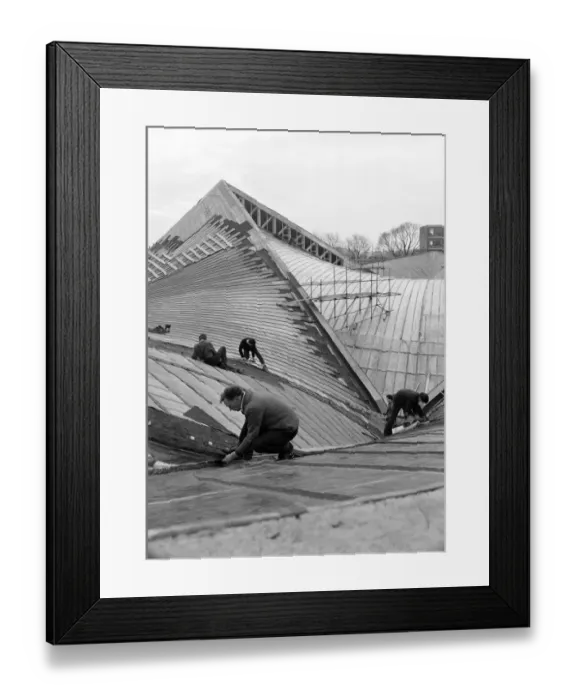 Framed Print : Copper sheeting JLP01_08_062291a Framed Print : Copper sheeting JLP01_08_062291a