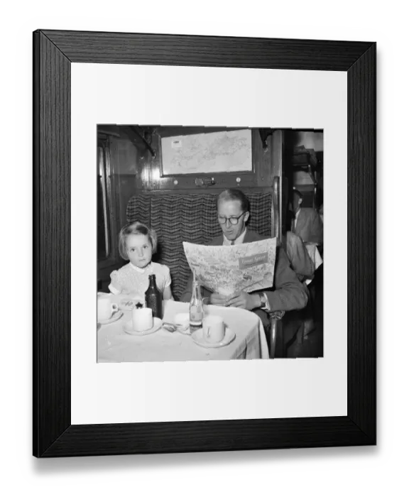 Framed Print : Train journey JLP01_08_008834