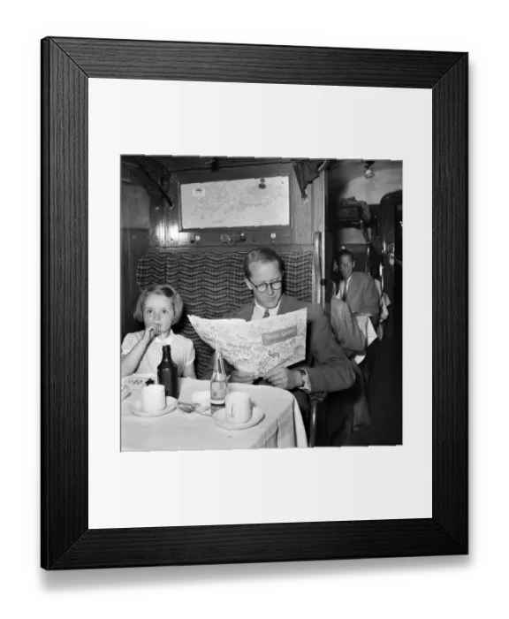 Framed Print : Train journey JLP01_08_008834