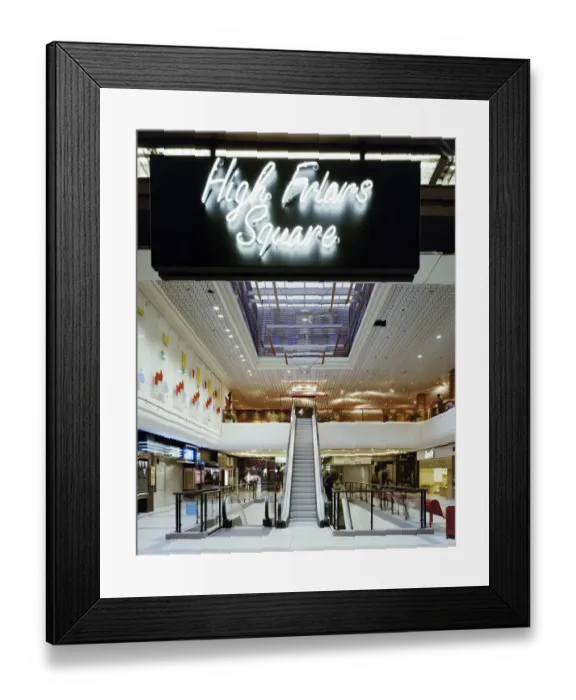 Framed Print : High Friars Square JLP01_10_28904