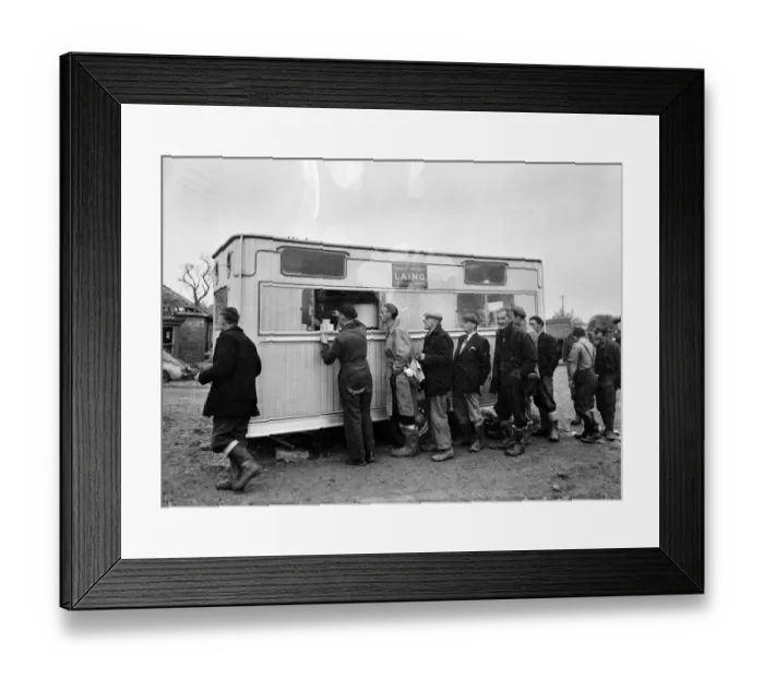 Framed Print : On-site catering JLP01_08_022423a