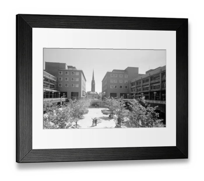 Framed Print : Upper Precinct a98_06068 Framed Print : Upper Precinct a98_06068