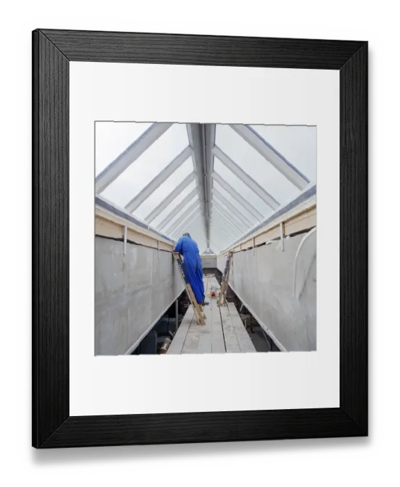 Framed Print : Walkway JLP01_10_36478 Framed Print : Walkway JLP01_10_36478