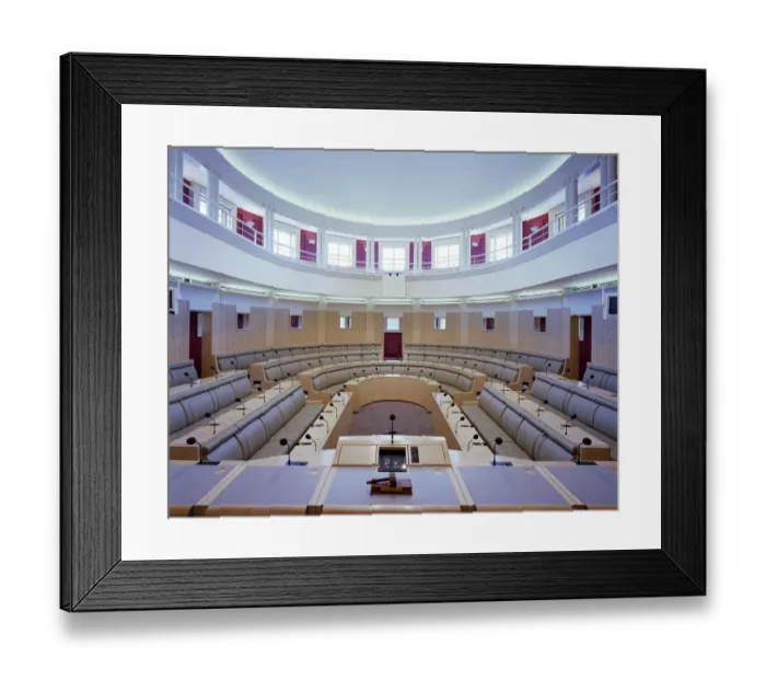 Framed Print : Council Chamber JLP01_10_44539 Framed Print : Council Chamber JLP01_10_44539