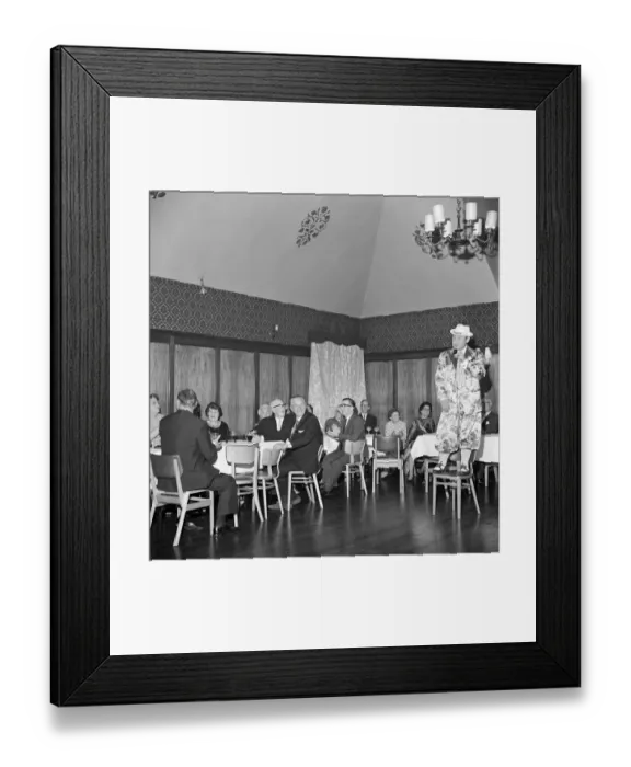 Framed Print : Seniors dinner dance JLP01_08_093470