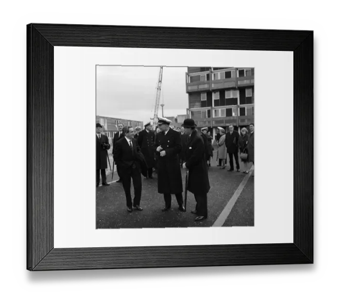 Framed Print : Naval quarters JLP01_08_075209b