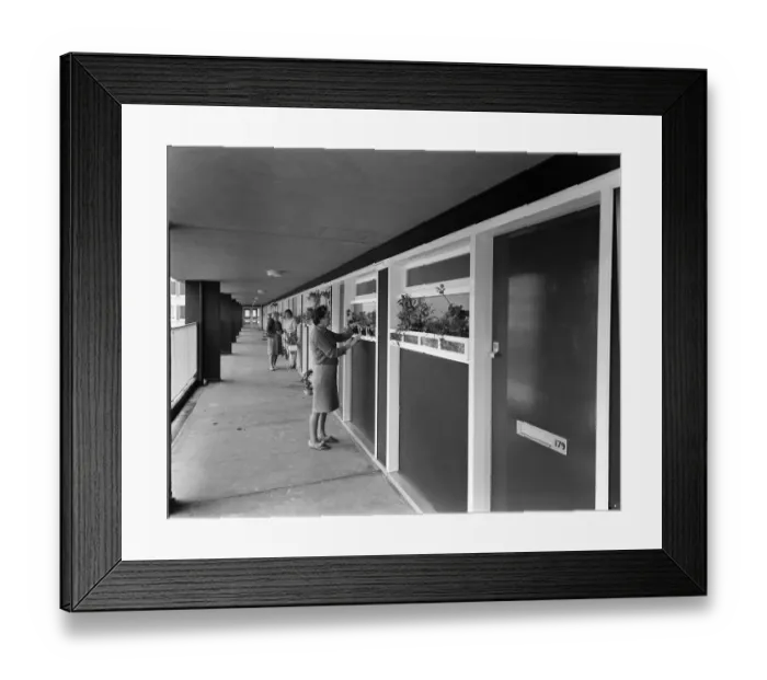 Framed Print : Access balcony JLP01_08_074803 Framed Print : Access balcony JLP01_08_074803