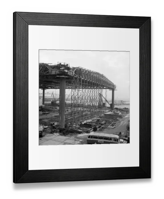 Framed Print : Hangar walls JLP01_08_086298