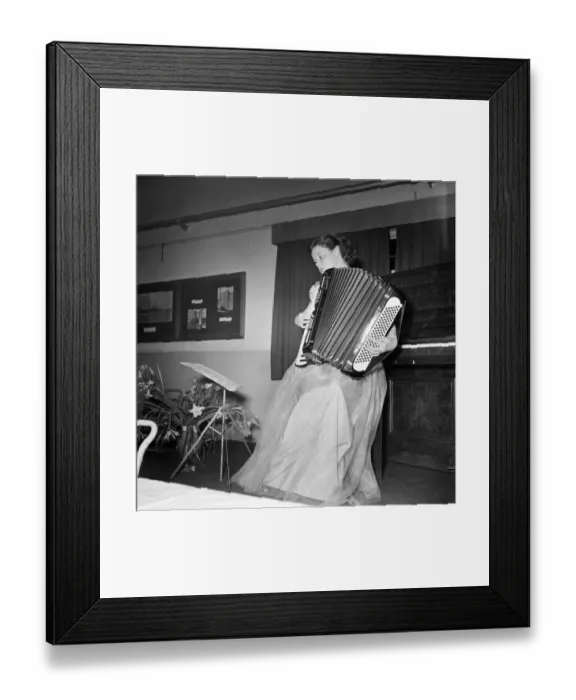 Framed Print : Accordion recital JLP01_08_008458 Framed Print : Accordion recital JLP01_08_008458