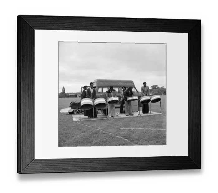 Framed Print : Steel band JLP01_09_771208
