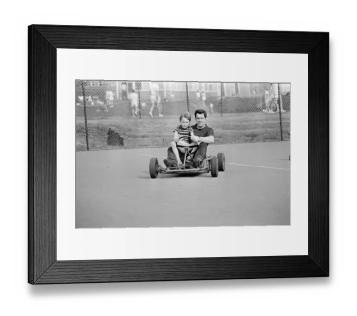 Framed Print : Karting JLP01_08_081390