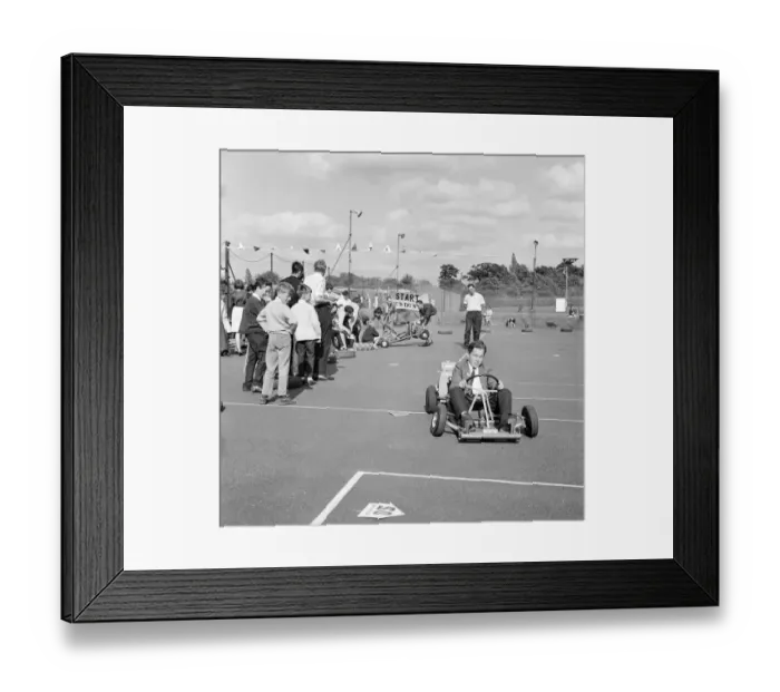 Framed Print : Go-karting JLP01_08_071229