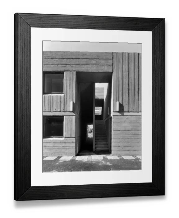 Framed Print : Minories Car Park JLP01_08_082403