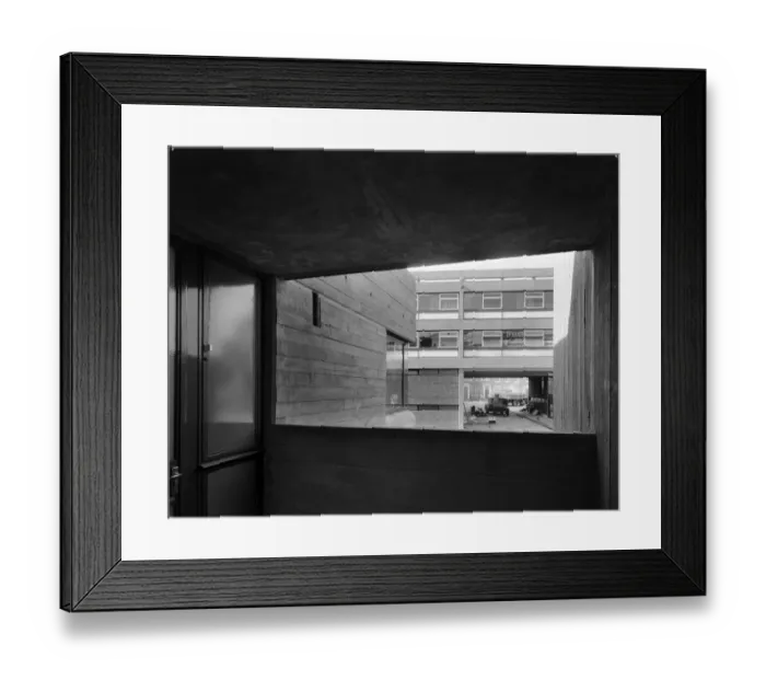 Framed Print : Minories Car Park JLP01_08_082405