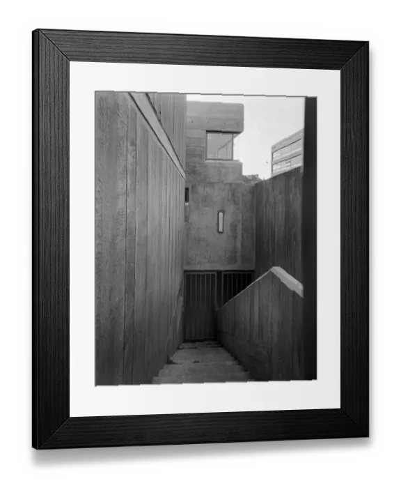 Framed Print : Minories Car Park JLP01_08_082406